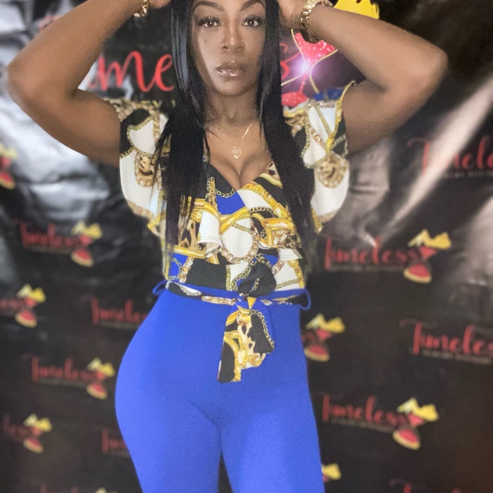 Blue Chains jumpsuit
